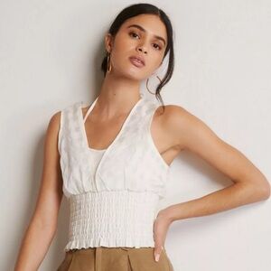 MAEVE Layered Smocked Tank NWT Size Large